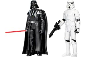 Star Wars Epic Hero Series Darth Vader- och Stormtrooper-actionfigurer på 10 cm