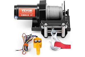 W WIDMANN MILANO PARTY FASHION VEVOR Treuil électrique 12 V CC, treuil pour camion, étanche IP55, pour SUV, tout-terrain, camion, bateau