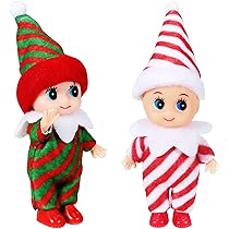 GLOW Wholesale Elfie (garçon) Et Elvie (Fille) Lot De 2 Figurines