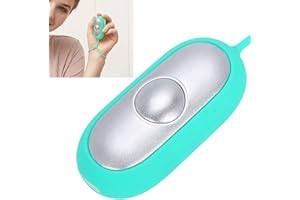 LES-THERESA Sleep Aid Device, Dispositivo de Ayuda para Dormir de Mano Dispositivo Portátil Ayuda para Dormir de Relajación Dispositivo Ayuda para Dormir Adultos, Carga USB, Mejorar Alivio Estrés Sueño (Cian)