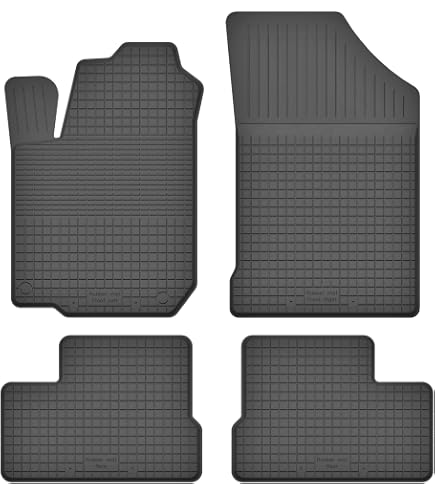 Tappetini Auto MTM One Su Misura Per Nissan Micra K12 CC (2002-2010) – Set 4 Pezzi In Moquette Nera, Bordi Antiscivolo