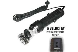 UNITED TRADE Tosatrice Pecore Tosapecore per Ovini Professionale 350W con 6 Livelli di velocità