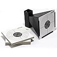 Nitehawk 14cm Steel Air Rifle/Airsoft Pistol Shooting Funnel Target Holder/Pellet Trap + 100 targets
