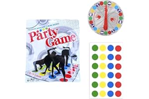 MYSTIQUT Twister Game for Kids,twister Junior Floor Game with Spinner,fun Games Funny Balance Pad,Puzzle Recreation for Team Family Games