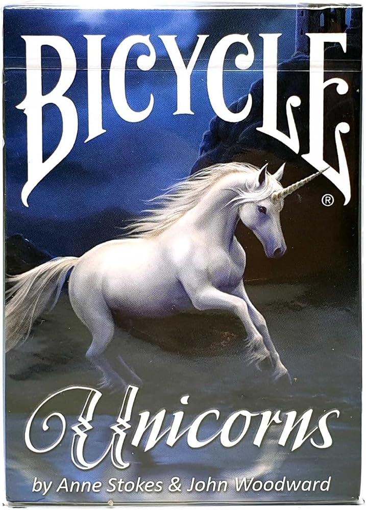 Bicycle Anne Stokes Unicorns Oyun Kartları