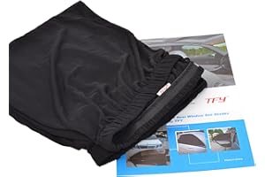 TFY Universal Car Side Window Sun Shade Protects Your Kids From Sun Burn, Double Layer Design