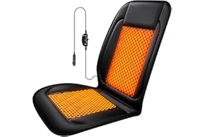 Albumory Sitzkissen, Bequemer Sitzbezug mit Voller Rückenlehne, Universelles Sitzauflage Auto rutschfest Universal für Auto/SUV/PKW