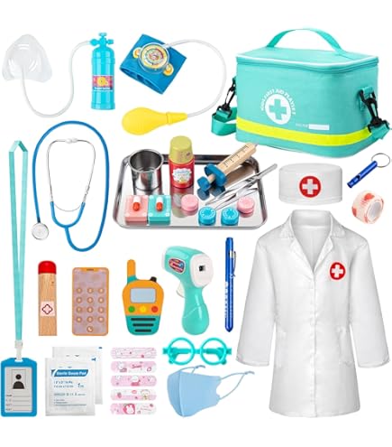 Dokterskoffer voor kinderen,doctors set,docteur enfant speelgoed,met