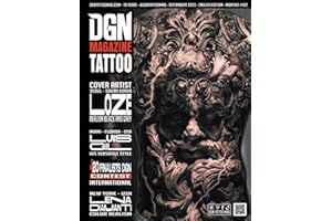 DGN tattoo magazine #162, book of tattoos: more than 200 tattoo for real, professional and amateur tattoo artists. Original and modern tattoo designs that will inspire... for your first tattoo