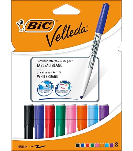 Bi-Office Magnetisch Whiteboard, Gelakt Stalen Oppervlak en Houten