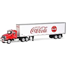 Coca-Cola 1/50 53' Coca-Cola Tractor and Trailer : Amazon.in: Toys