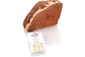 Animal House Radice di Erica per Cani, Masticativo Naturale, Ottimizza l'igiene Orale, Antistress per cani, Resistente e Duraturo (L)