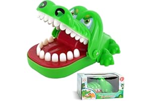 Demarsen Krokodil Zähne - Kroko Doctor Spiel für Kinder ab 3 Jahre, Familienspiel, Partyspiel, Kinder Geschenk (Grün)
