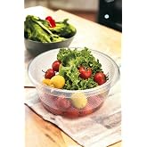 Melkan Home Badya &amp; Bulaşık Leğeni &amp; &Ccedil;ok Ama&ccedil;lı Badya 9,5 Litre B&uuml;y&uuml;k Badya Şeffaf