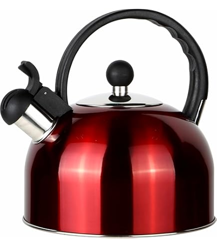 Luckyberg Edelstahl Pfeifkessel 3,0L - Induktionstauglicher Wasserkocher Für Alle Herdarten