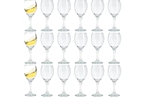 Soopiiso Limoncello - Vasos de chupito con mango, vasos de licor, copas de vino de Oporto, 85 ml/8,5 cl (18 unidades)