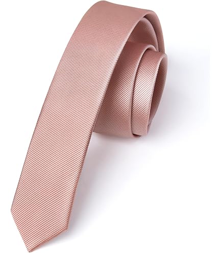 Cravate Homme En Cuir De Vache Rouge/marron, 57x3,2,5 Cm, Boucle Anti-flottement, Soyeuse, Pour Affaires Et Mariage