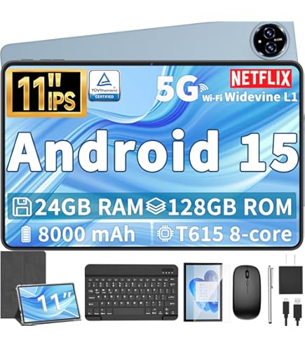 【新品】Relndoo Androidタブレット 12GB RAM 128GB Relndoo Android Tablet, 11 inch Android 14 Tablet, 12GB RAM