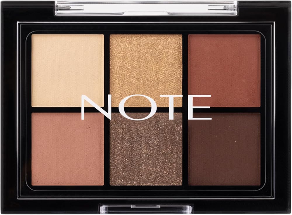 Note Cosmetics Eyeconic Eyeshadow Palette Mat ve Işıltılı Toz Göz Far Paleti - 02 Jupiter