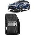 KINGSWAY® XL6 Car Mat 4.5D for (Year 2022 Onwards) All Model, Compatible with Maruti Suzuki XL6 Car Floor Mats, Complete Set of 4 Pieces, Top Notch PVC 4.5D Foot Mats, Washable, Black
