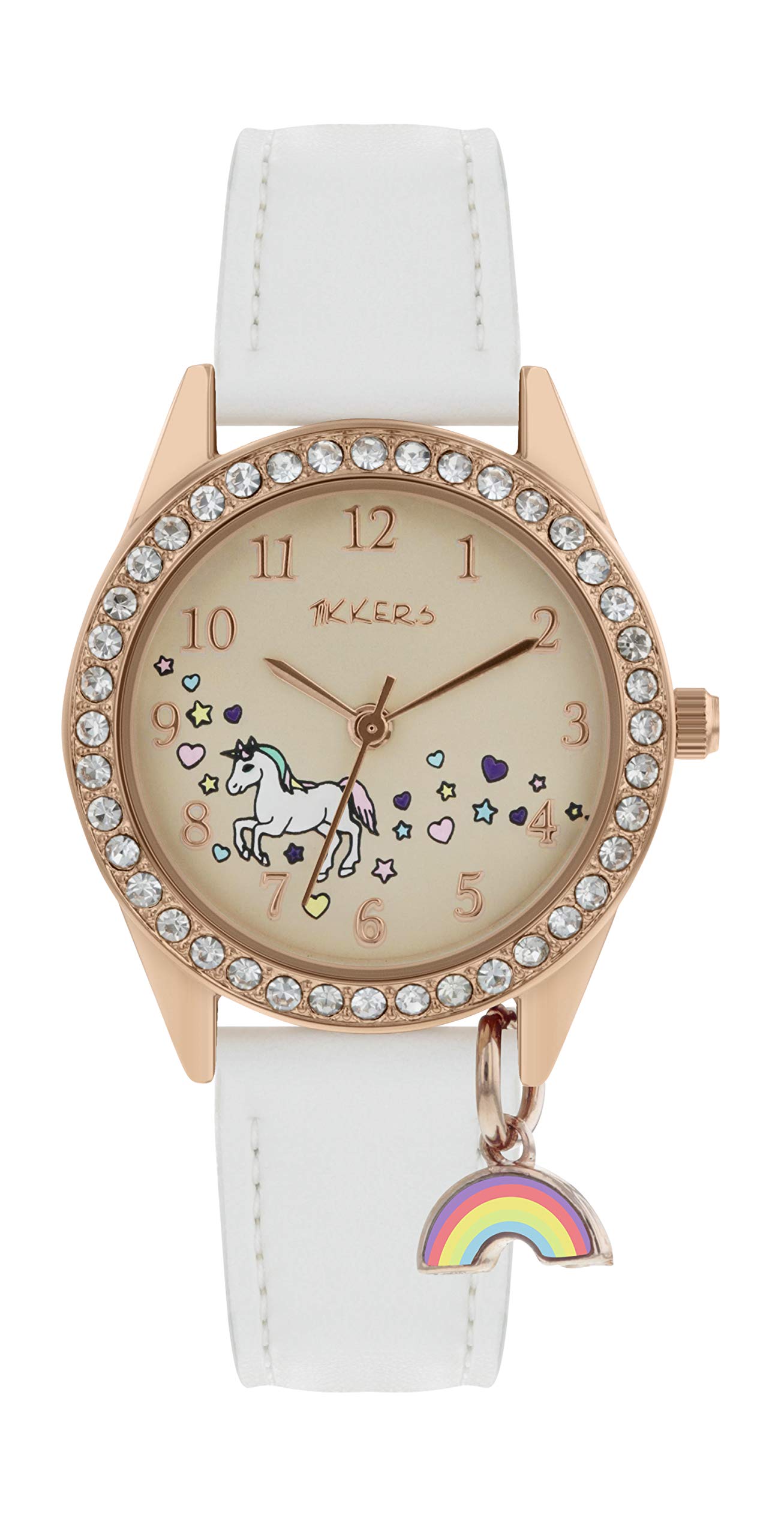 Tikkers Unicorn Rainbow Charm Watch Ntk0018 Jewellery