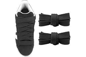 UamGlsob Cordones gordos para zapatillas Adidas Campus 00s, 20mm anchos anchos cordones planos gruesos de repuesto para zapatillas de correr