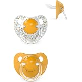 Suavinex, Pack of 2 Pacifiers with Anatomical Silicone Teat SX Pro, for Babies 6-18 Months, Flatterer and Flexible Teat, Drea