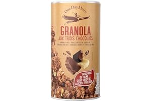 Granola 3 chocolat OneDayMore 500g (Granola 3 chocolat)