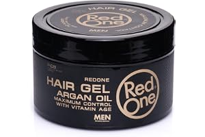 Redone Arganolja hårgel 400 ml – ultrastark stadga stylinggel med pantenol och E-vitamin
