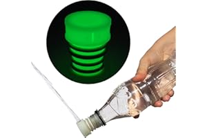 CULOCLEAN.COM CuloClean Bidé De Mano para WC. Hecho en España. El bidet portátil más discreto. Compatible con cualquier botella de plástico. Ducha sanitaria o de viaje, tapón acoplable (1pcs Brilla en la oscuridad)