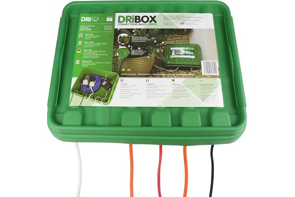 Dribox stor grön 330 x 230 x 140 mm skyddsklass IP55