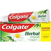 Colgate Herbal, Toothpaste with Natural Herbs, Pack 2x75 ml | Toothpaste with fluoride and natural herbs, Strengthens teeth,