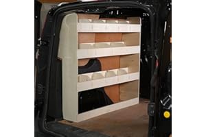 Vanify Estanterías para Furgonetas - Se Ajusta a Ford Connect L1 2014+ Lado del Conductor