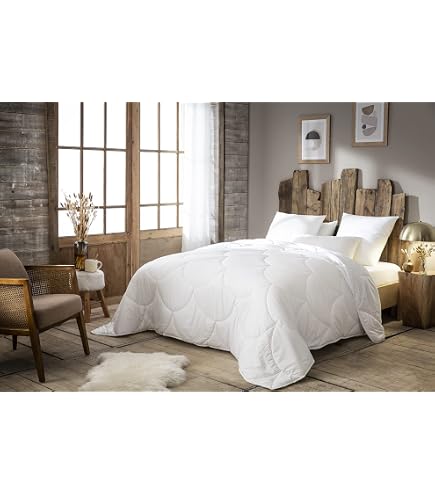 Edredón Abeil Thermofill Calor Intenso - 200x200 Cm, Poliéster, 400g/m², Certificado Oeko-Tex