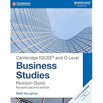 Cambridge IGCSE™ and O Level Business Studies Workbook