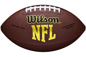 ‎WILSON Wilson American Football NFL DUKE REPLICA, Einsatz in Freizeit, Strapazierfähiges Komposit-Leder, WTF1631XB