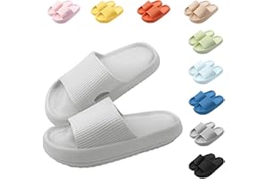 Shorant Cozy Slides Original rutschfest Badeschlappen Damen Cozisliders Original Damen Wolken Schlappen Original Comfort Hausschuhe Herren Sommer Weiche Badelatschen