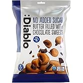 Diablo No Added Sugar Candy - Retro Chocolate Filled Butter Sweets Sweetened with Maltitol, Sugar-Free Treats for All Occasio