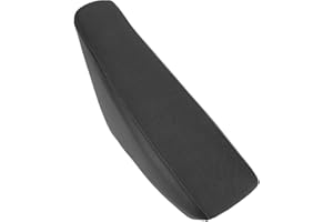 Tbest Motorcycle Flat Tall Foam Seat for CRF50 Pit Dirt Bike - Stable Fixation, Breathable Shock Absorption (Black)