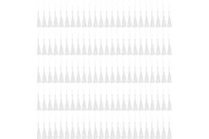 NACHLYNN 120 Pcs Bookmark Tassels Bulk 13cm/5 Inch White Silky Handmade Craft Mini tassels for Jewelry Keychain Making