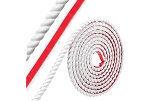 Gadpiparty PVC Decorative Lines - Self-Adhesive Flexible Moulding Trim for Walls Furniture and Ceilings - Elegant Wallpaper Border for Home Decoration