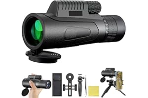 Sevitini Télescope monoculaire, 10-30 x 50 Monoculaire, pour Adultes et Enfants, FMC BAK4 à Prisme puissantes, Monocular, pour événements Sportifs, Camping