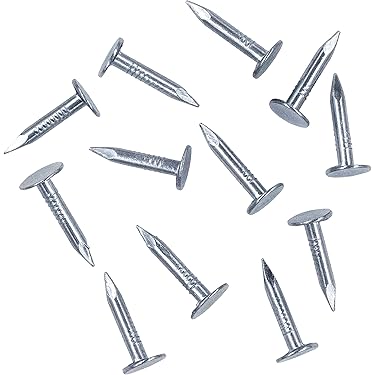 UnitSteel Dachpappnägel Verzinkt - 3,1x25mm, 7.200 Stück, Ideal Für Dachschindeln Und Unterspannbahnen