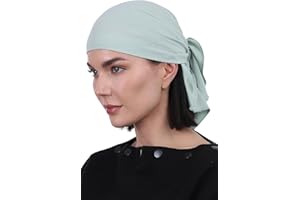 DERESINA HEADWEAR Deresina Bandana de Bambu Unisex para quimio, perdida de Cabello, Ropa de Dormir