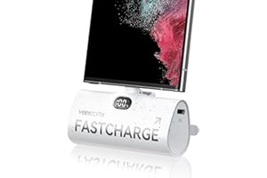 ‎VEEKTOMX VEEKTOMX Mini Power Bank 5000mAh, 20W USB C Portable Charger PD & QC 18W zewnętrzna bateria Fast Charge, Typ C mała przenośna ładowarka kompatybilna z Samsung/Huawei/Xiaomi/Oneplus/Inne telefony USB C