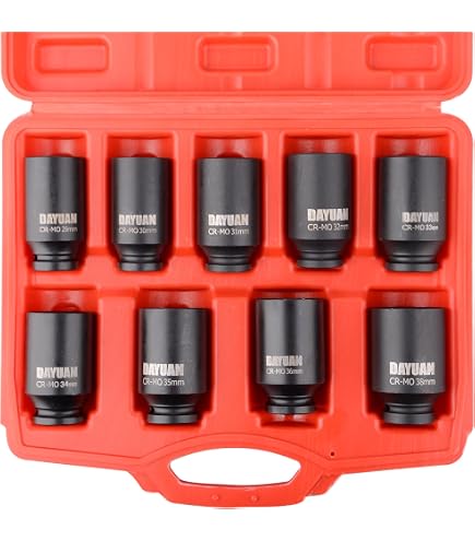 US PRO Stecknüsse Für Leichtmetallräder – 17, 19, 21 Mm, 3-tlg., 1/2 Zoll Antrieb