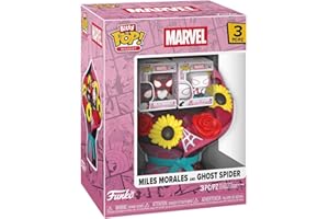 Funko Bitty POP! Bouquet: Marvel Comics - Valentines- Miles Morales & Ghost Spider - Figura in vinile da collezione - Idea regalo - Prodotto ufficiale - Giocattoli per bambini e adulti
