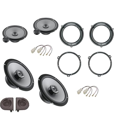 Altoparlanti Hertz DCX 165.3 - Coassiali 165mm Per Fiat Panda 2003-2012 - Foto 3