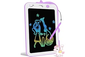 CHEERFUN Pizarra Magica Infantil Unicornios Para Niñas: Tableta Escritura Niños Juegos Educativos Juguetes Niños 2 3 4 5 6 + Años Regalo Niña Niño Original para Dibujar Tablet Pintar 8.5 Pulgadas