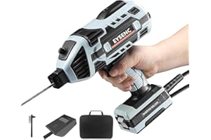 EYSENC Handheld Welding Machine, 220V Welder Machine Gun, Portable ARC Welder IGBT Standing Welding Machine for 3/64"-1/8" Stick Welder, 6 Variable Current Adjustment（Grey）